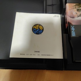 Fatal Fury 3 Road to the Final Victory SNK NEO GEO AES Manual Box NeoGeo NGH-069