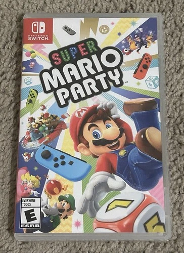 Super Mario Party - 2018 - Nintendo Switch - Complete in Box - Played Once