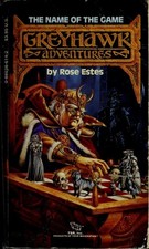 The Name of the Game (Greyhawk Adventures) by Estes, Rose, Acceptable Book