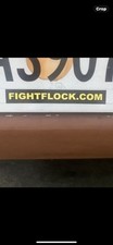 FIGHTFLOCK.COM DECAL STICKER FOR  TAG LICENSE...
