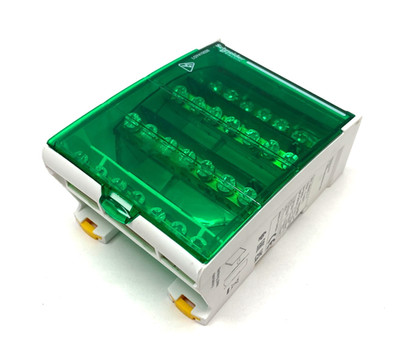Schneider Electric LGY410028 Linergy DS Screw Distribution Block, 4-Pole 100A