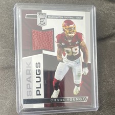 Panini 2021 Donruss Elite Spark Plugs Chase Young SP11 Washington NFL Card