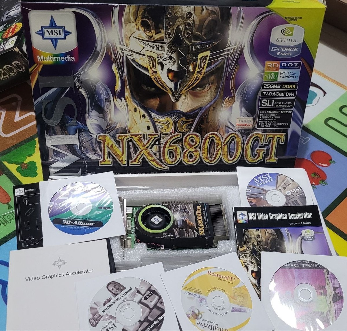 Box Nvidia Gt 6800 LEADTEK NVIDIA GeForce 6800 LE 128MB DDR AGP