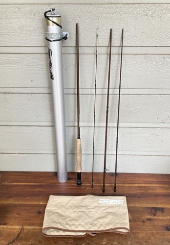 Sage DS 590-4 Graphite II #5 line 9’0” 3 7/16 oz fly fishing 4pc rod + Case