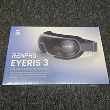 RENPHO Eyeris 3 Eye Massager – Voice Control, Heat & Cooling – NEW Sealed Box