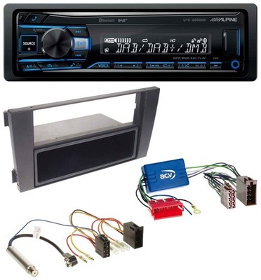 Alpine USB Bluetooth DAB MP3 Autoradio für Audi A6 C5 01-05 Symphony Aktivsystem
