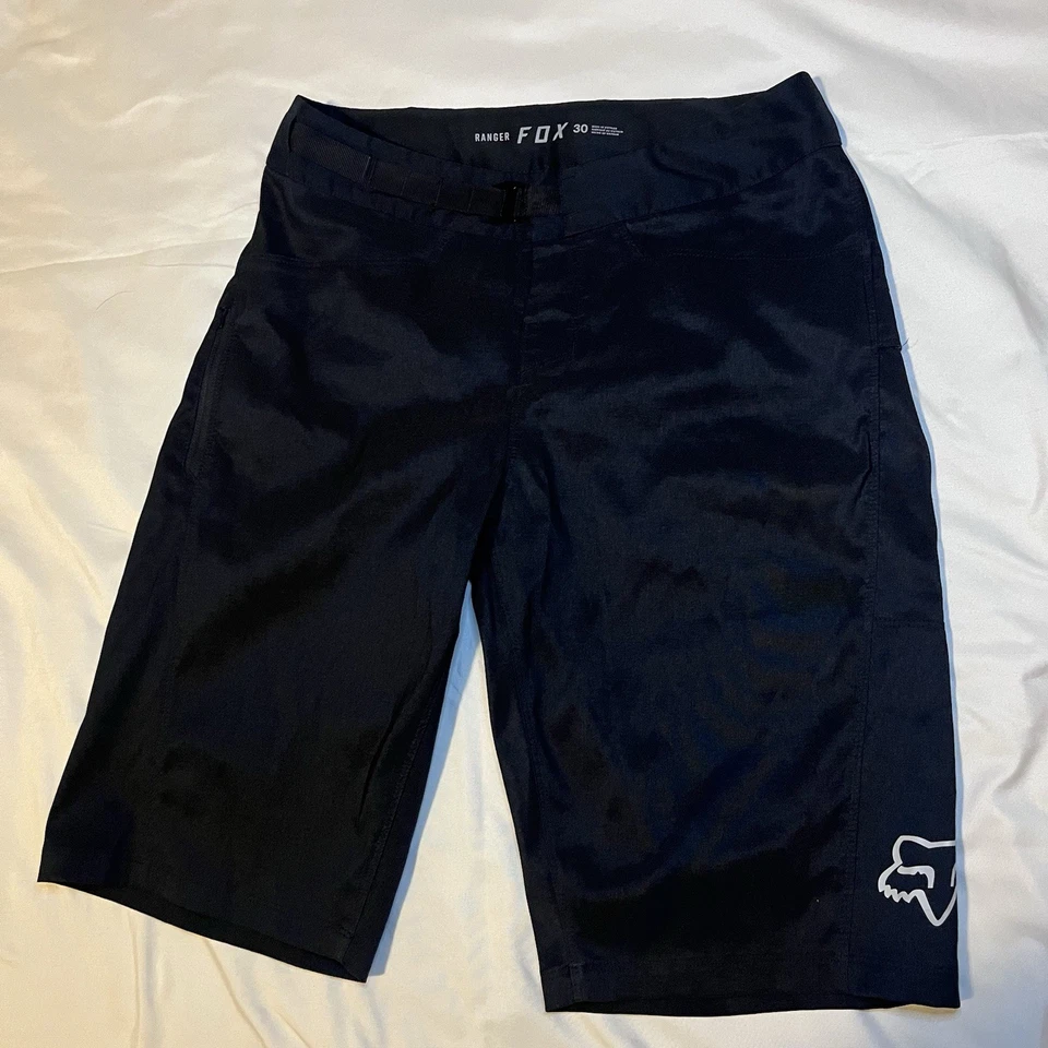 Pantalones Cortos Fox Racing Ranger 30 Negros Bicicleta de Montaña Ciclismo Cintura Ajustable Para Hombre Foto 2 de 4