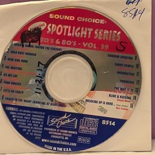 SC8514  70'S 80'S  RARE SOUND CHOICE KARAOKE CDG LOT FL GA