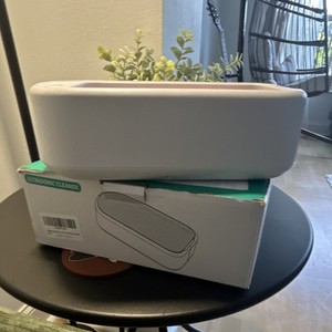 Ultrasonic Cleaner White with Box ( no cable) 