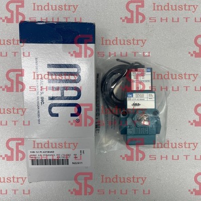 1pcs NEW MAC 55B-12-PI-421BAAD solenoid valve IN BOX Quality Guarantee