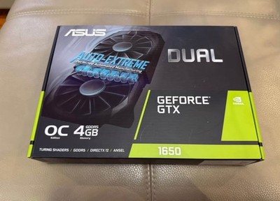 Asus GeForce GTX 1650 TUF Gaming 4GB GDDR6 Graphics Card TUF-GTX1650S