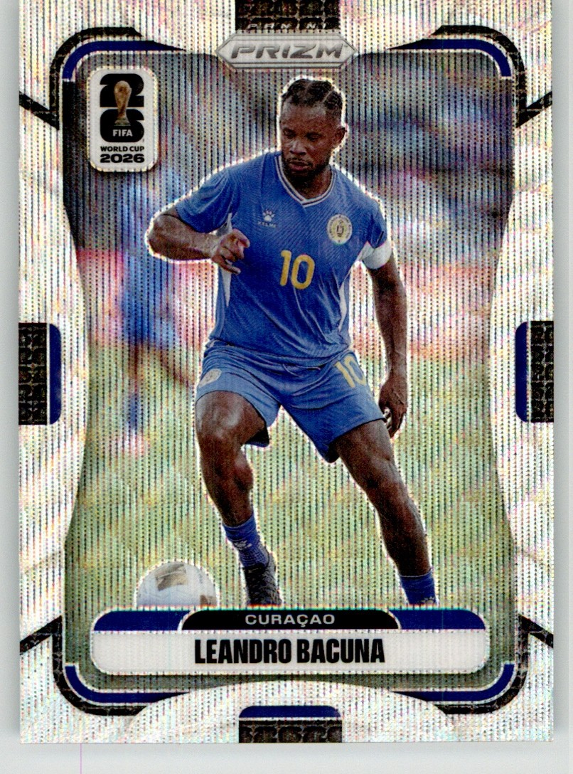 Leandro Bacuna 2026 Panini Prizm FIFA World Cup Wave 203 Curacao
