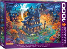 Haunted Happenings 1000 Piece Jigsaw Puzzle Eurographics New