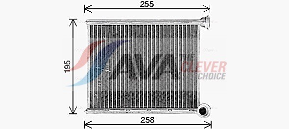 Fits AVA CN6333 AIR HEATER CITROËN C4 (2010) 1.6 HDI  ⭐UK Stock⭐