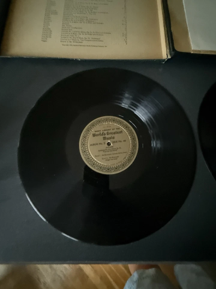 Basic Library of the Worlds Greatest Music Album No.3  (Vinyl Record LP Album) - Image 4 of 4