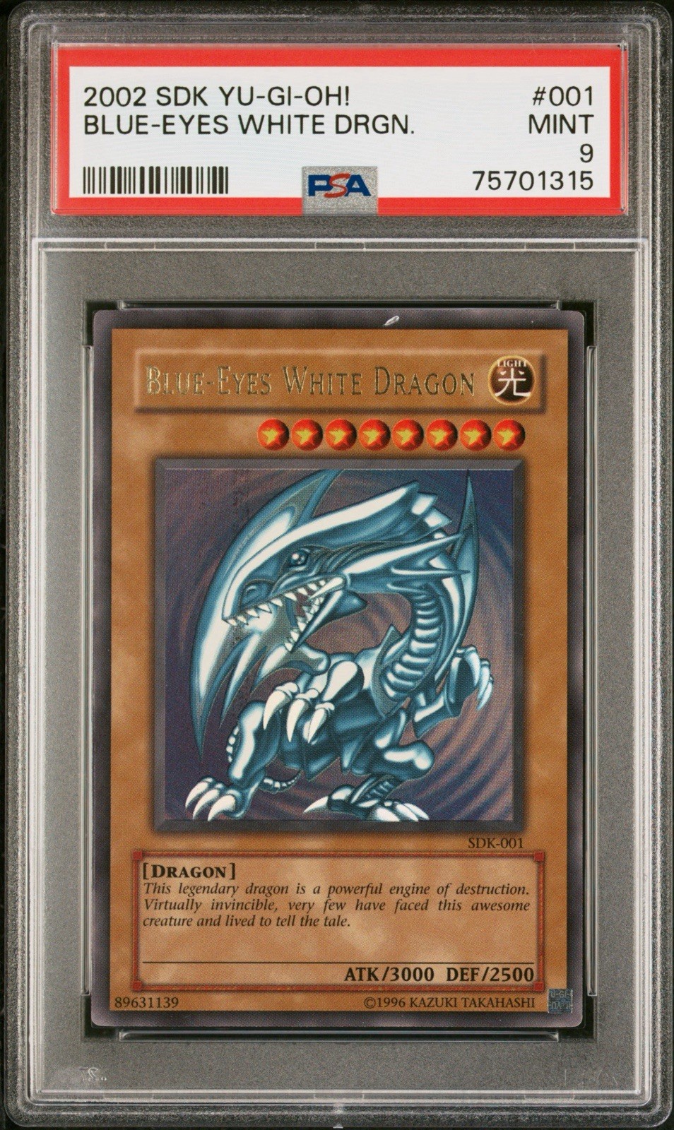Blue-Eyes White Dragon SDK-001 Starter Deck: Kaiba Unlimited|Unlimited Edition