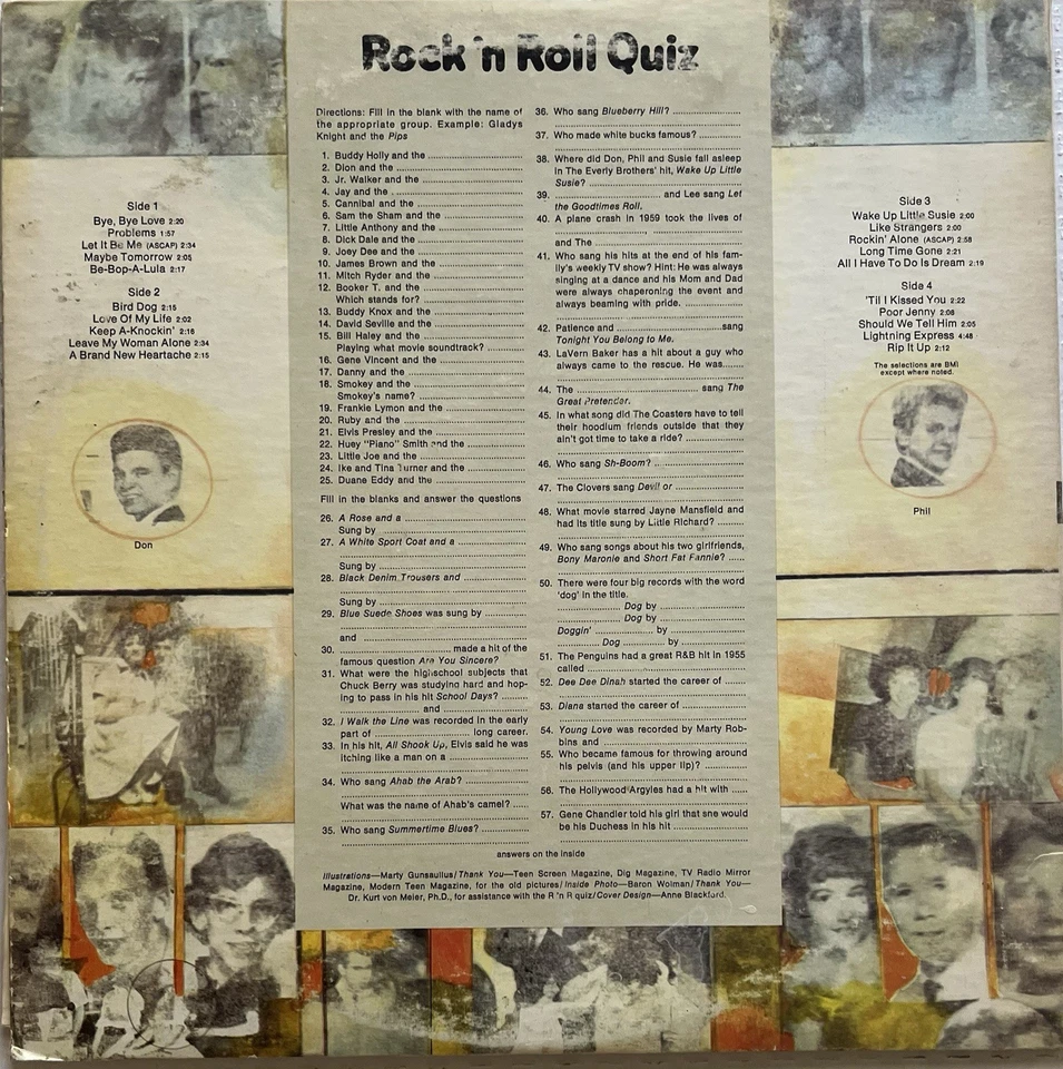 The Everly Brothers Original Greatest Hits Double Vinyl LP - Barnaby BGP 350 - Image 2 of 4