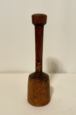 Antique PA German Wooden Food Masher 1800's