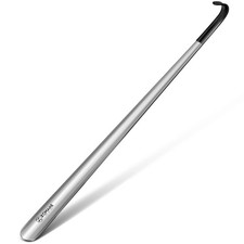 Extra Long Shoe Horn for Seniors Men,Metal Shoehorn Long handle for Boots,Sta...