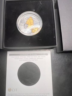 Epic Places El Dorado 3 Unzen Silber 999 vergoldet 777 Stück