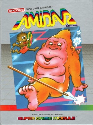 AMIDAR for Colecovision ADAM Cartridge. 2024 NEW - SGM REQUIRED