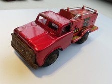 Blechspielzeug Feuerwehr Vintage 80er ca 15cm