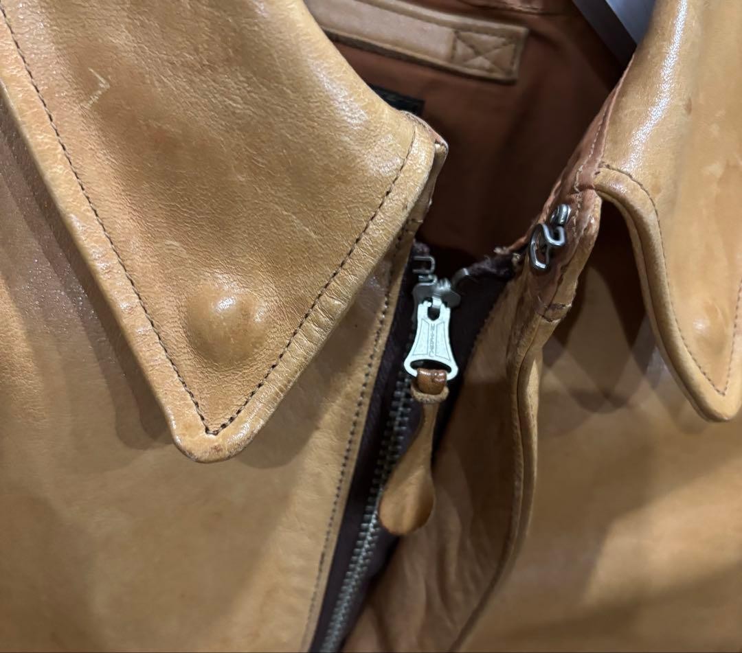 Buzz Rickson's Type A-2 Leather Flight Jacket M B… - image 5