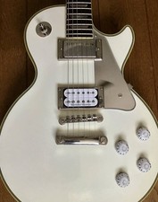 Electric Guitar Epiphone Kiss Tommy Thayer White Lightning with Hard Case