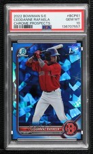 2022 Bowman Sapphire Chrome Prospects Ceddanne Rafaela PSA 10 GEM MT 1i3m