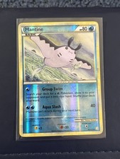 Mantine 45/123 Reverse Holo HeartGold SoulSilver Pokemon Card Near Mint Nm
