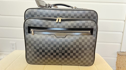 Louis Vuitton Overnight Damier Graphite Roller Bag - Retired - used condition  