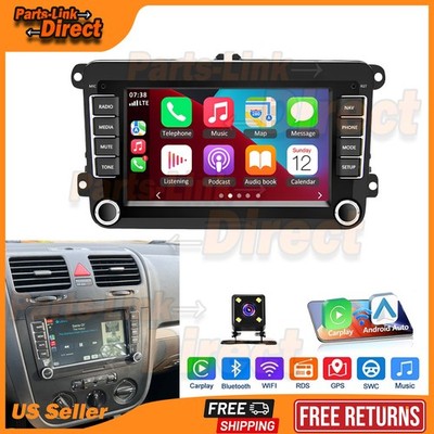 Car Player Android 13 7-inch Screen 2+32GB 4-light Camera For Volkswagen vehicle