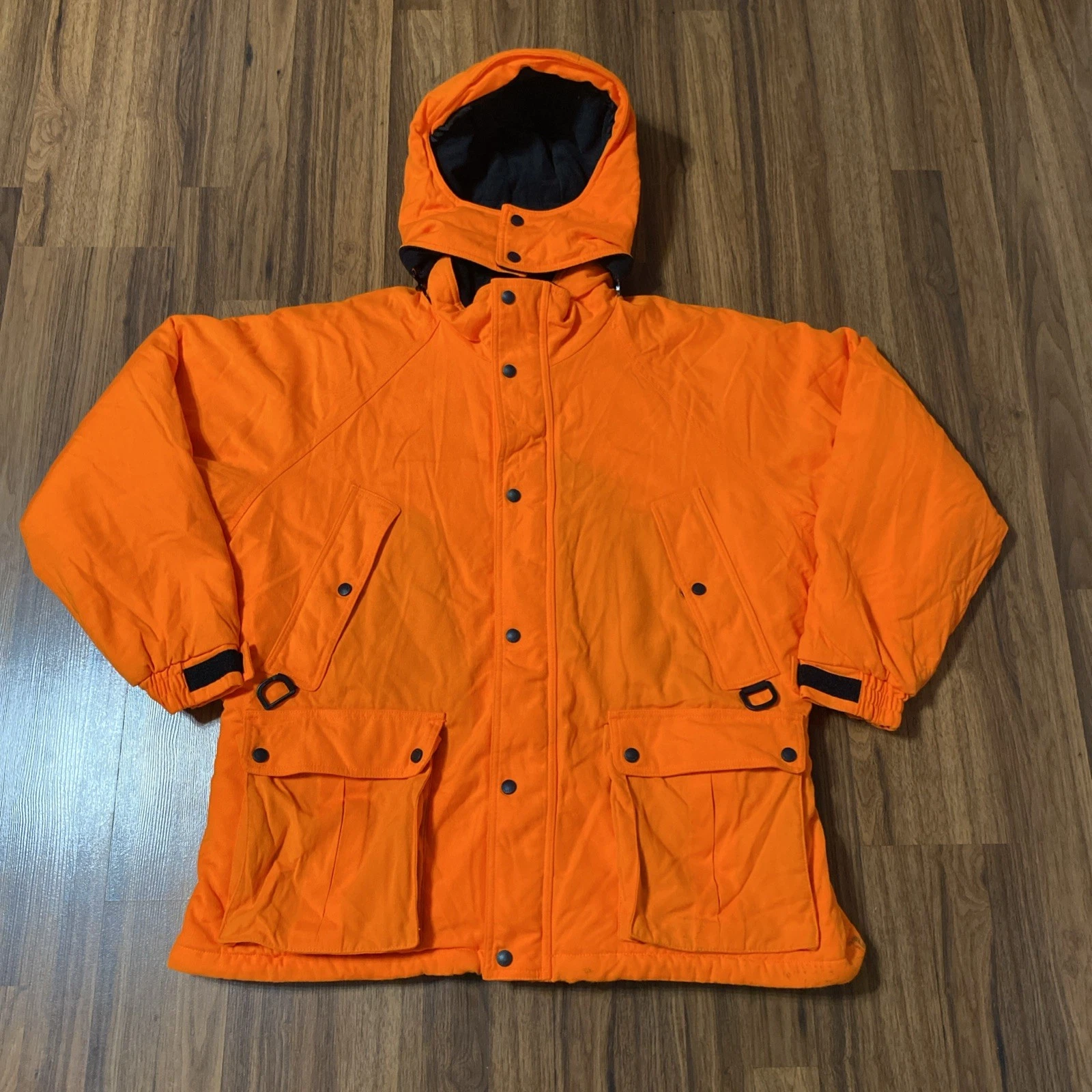 Gore-Tex Cabelas Waterproof Jacket Coat Men’s XL Orange Construction, Hunting