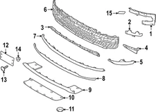 Genuine Land-Rover Stone Deflector LR159927