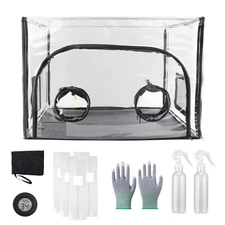 Large Still Air Box Mushroom, Mushroom Grow Bag Kit Mycology Fume Hood Propag...