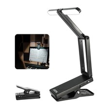 Rechargeable ClipOn Music Stand Light Piano Lamp Adjustable 2 Brightness Mode