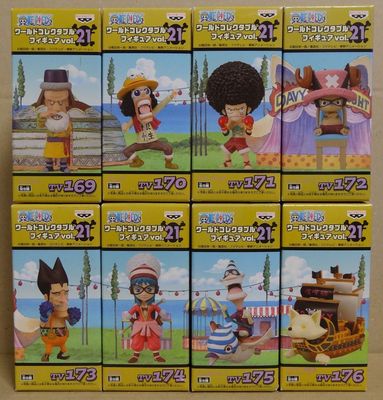ONE PIECE WCF World Collectable Figure vol.21 Complete set | eBay