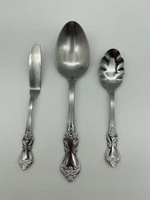 Reed & Barton DUCHESS OF MARLBOROUGH Stainless Heritage 3 Piece Serving set