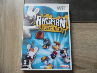 Jeu Wii Rayman Contre Les Lapins Crétins - Version PAL, Bon état