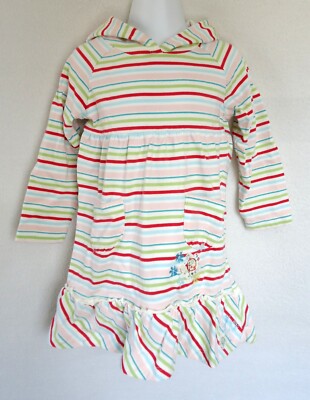 Girls Dress 2 3 2T 3T Rocha Little Rocha Boutique Striped Euro Toddler Hood
