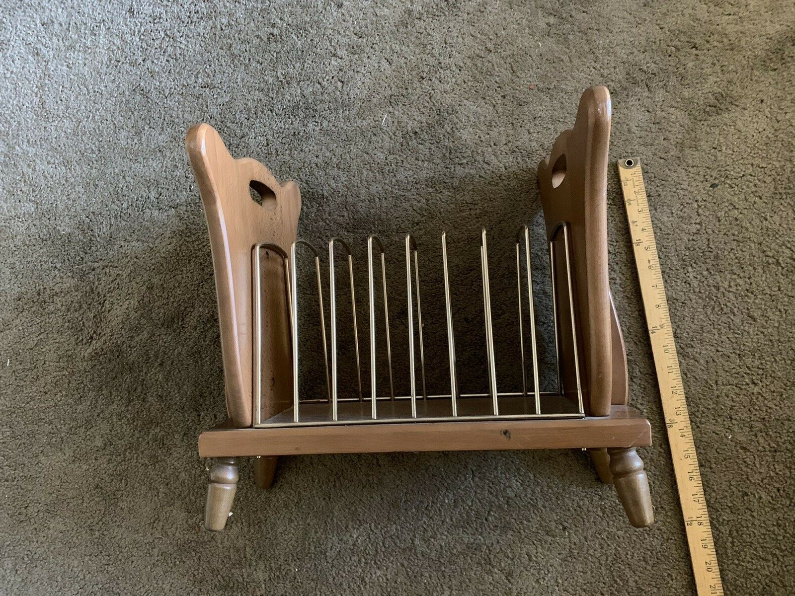 Vintage magazine rack Authentic Furniture Products, El Segundo CA eBay