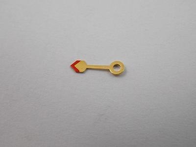 Borel Hour Hand for Cocktail Mystery Dial Vintage Gold and Red 7.2mm NOS