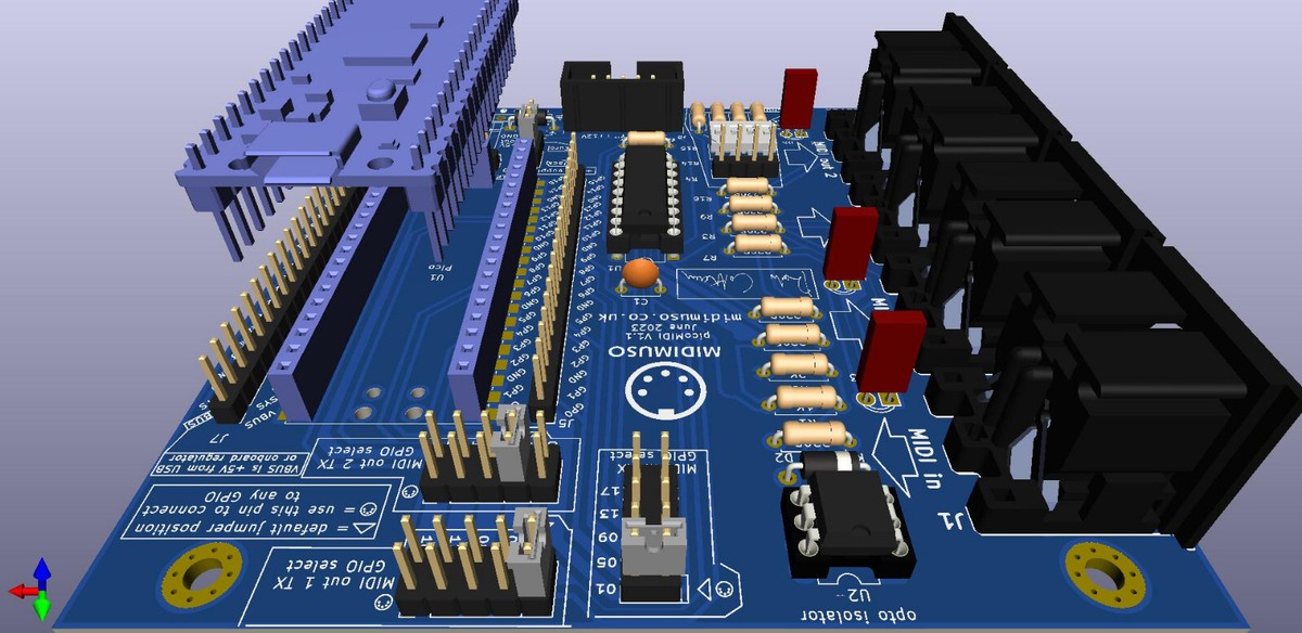 Pico Powered Midi Controller : r/raspberrypipico