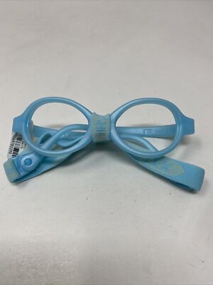 MIRAFLEX KIDS ITALY EYEGLASSES FRAME BABY ZERO 2 34/15 TEAL BLUE :N41