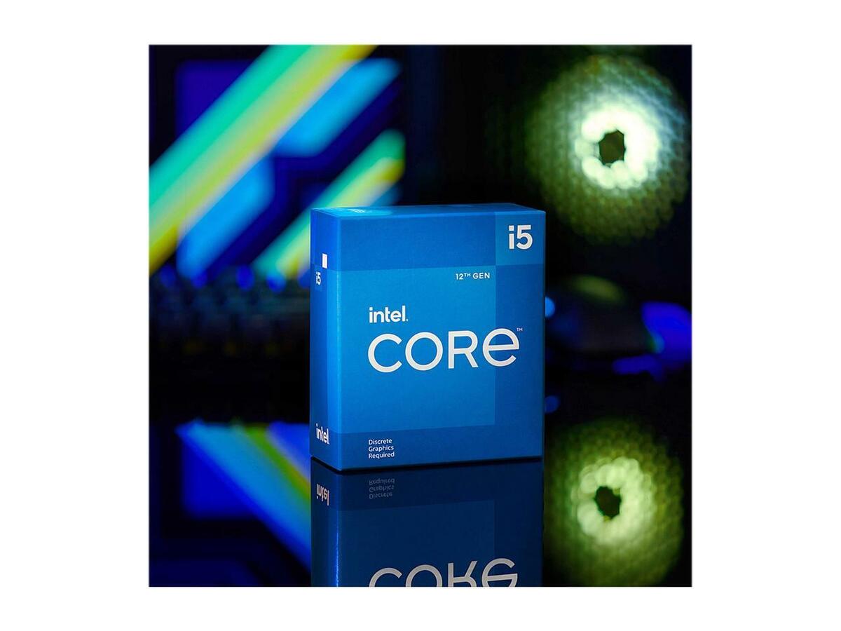 Intel Core i5-12400F - Core i5 12th Gen Alder Lake 6-Core 2.5 GHz LGA 1700  65W Desktop Processor - BX8071512400F 