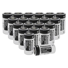 20 CR123 CR123A 123 Panasonic Lithium Batteries BULK EXPIRES 2030