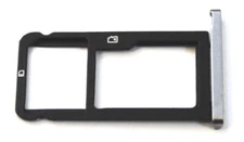 OEM CRICKET ZTE BLADE X MAX Z983 REPLACEMENT GREY MICRO SD SIM CARD HOLDER TRAY
