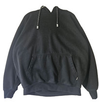 Pro Club Hoodie Mens Medium Black Heavyweight Sweatshirt Skater Streetwear