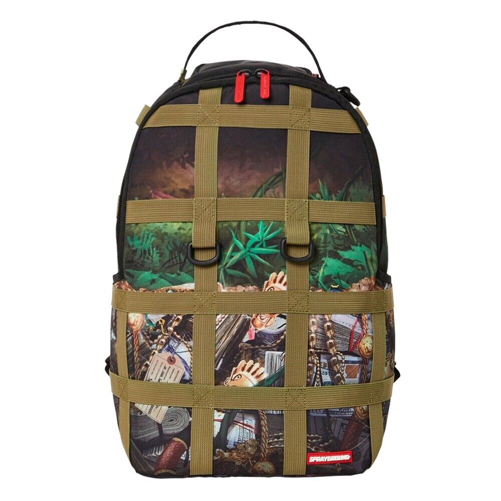 Sprayground Money Treasure Of El Dorado Backpack Laptop Books Bag School  Limited - Main Image