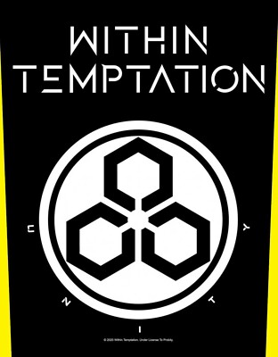   Within Temptation - Unity Rückenaufnäher Backpatch NEU & OFFICIAL !